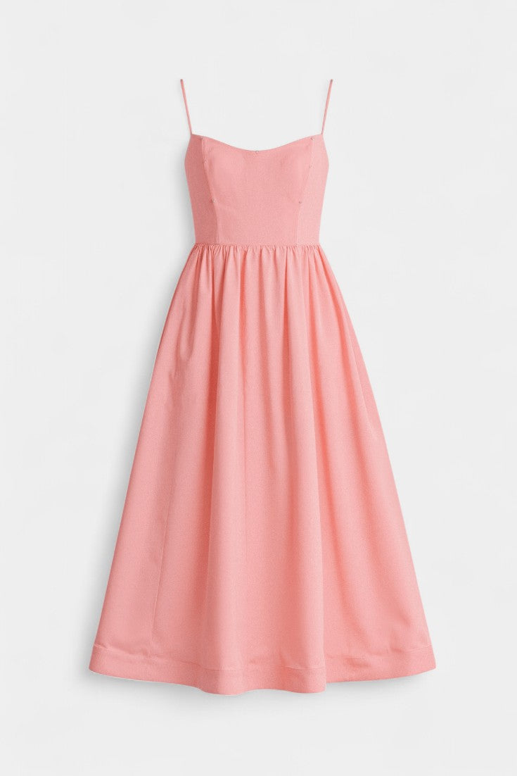 Marvelle Sleeveless Flowy Midi Dress