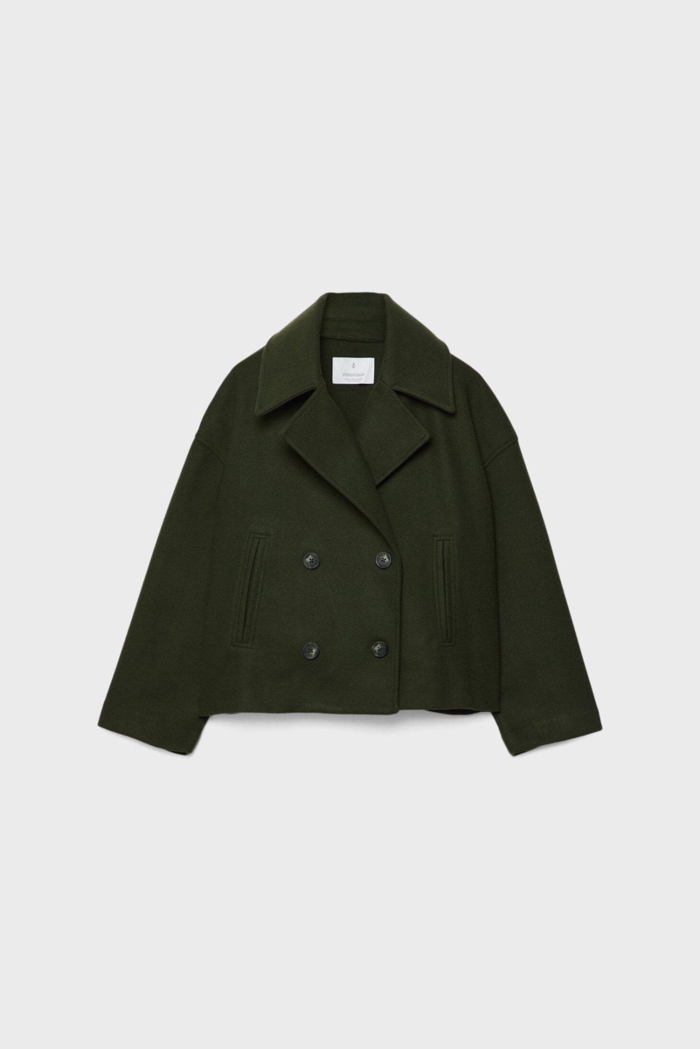 Destiny Refined Double-Breasted Short Jacket
