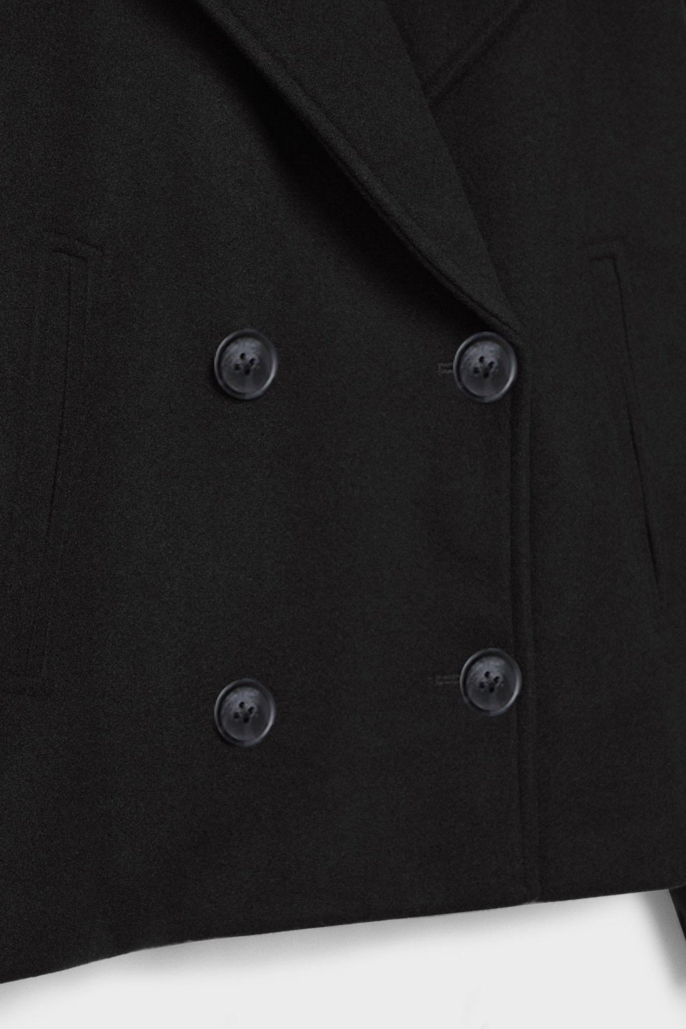 Destiny Refined Double-Breasted Short Jacket