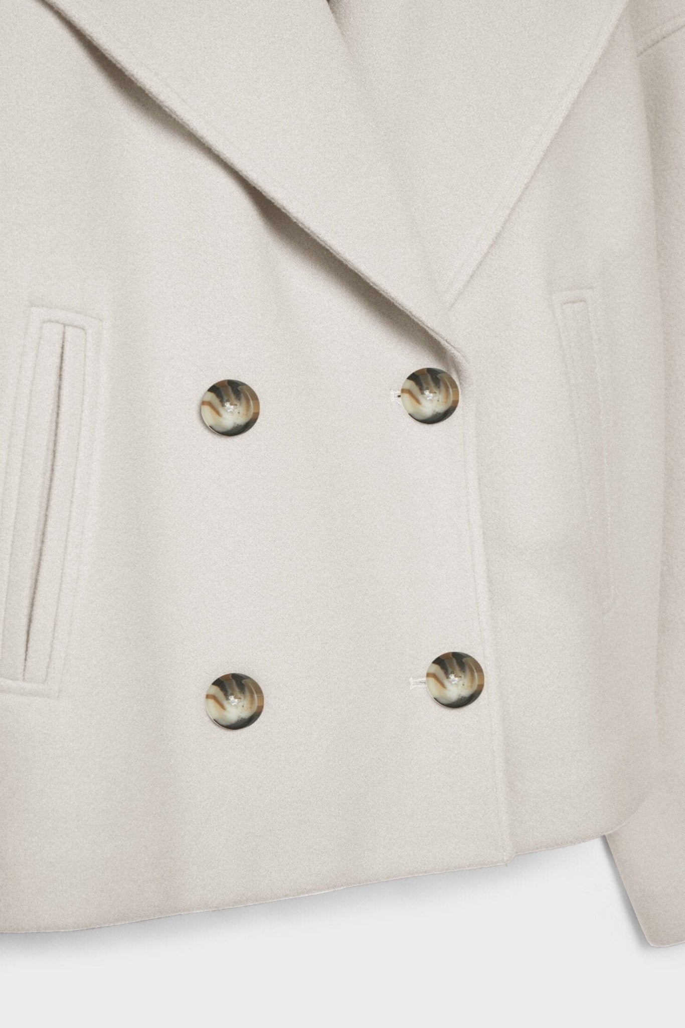 Destiny Refined Double-Breasted Short Jacket