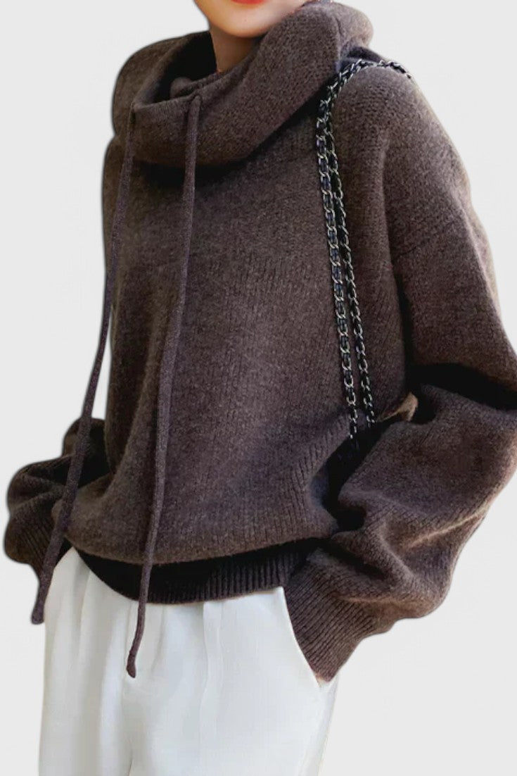 Gloria Wool-Blend Knit Jumper