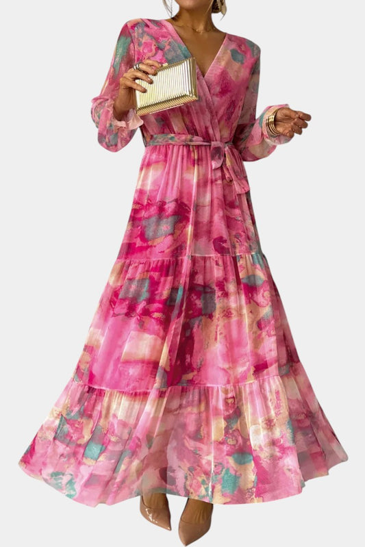 Dajana Floral Wrap Maxi Dress