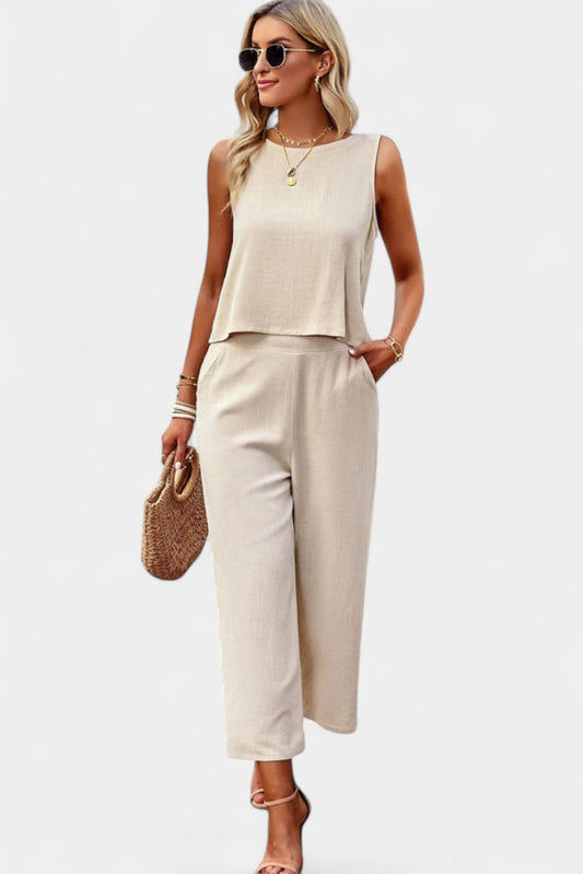 Lavinia Flowy Boho Top & Shorts Set