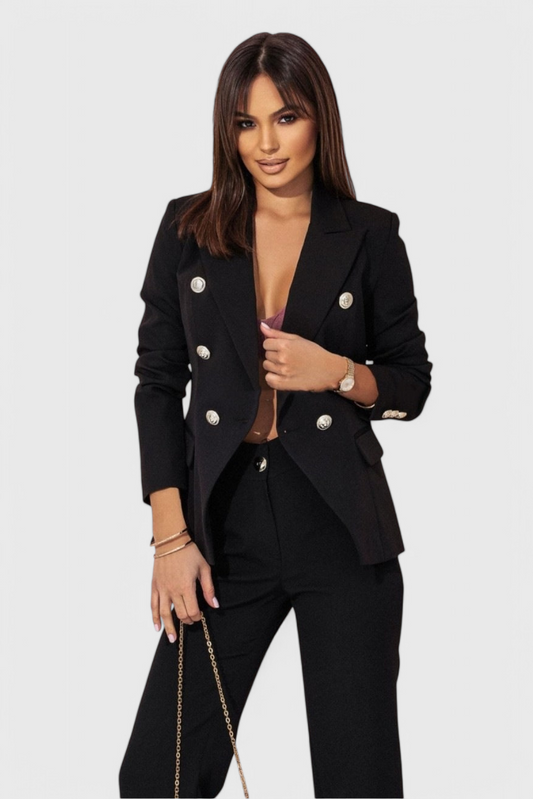 Rosalind Elegant Blazer and Trousers Set