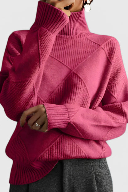Jasmine Cosy Cashmere Turtleneck Jumper