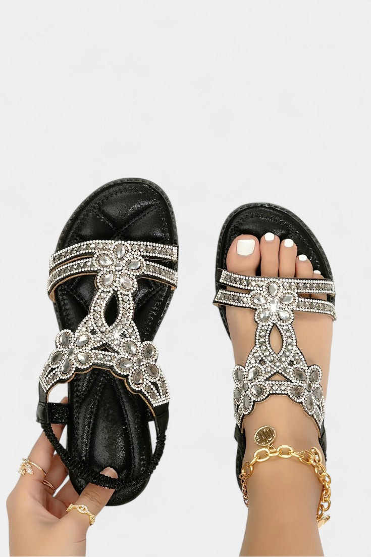 Alaya Embellished Gladiator Sandals