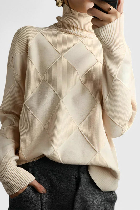 Jasmine Cosy Cashmere Turtleneck Jumper