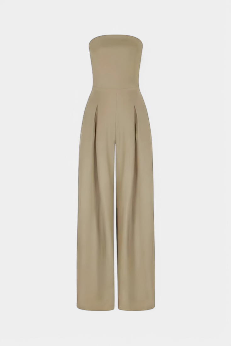 Llona Strapless Wide-Leg Jumpsuit