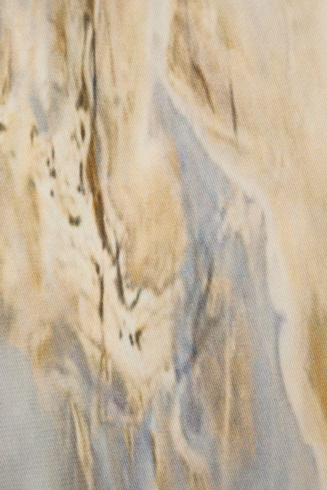 Inna Marble Print High-Waisted Straight Leg Pants