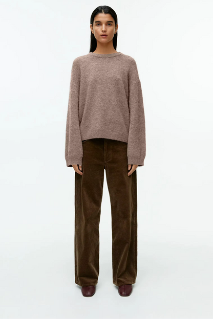 Matilda Relaxed Fit Sweater in Soft Knit Blend