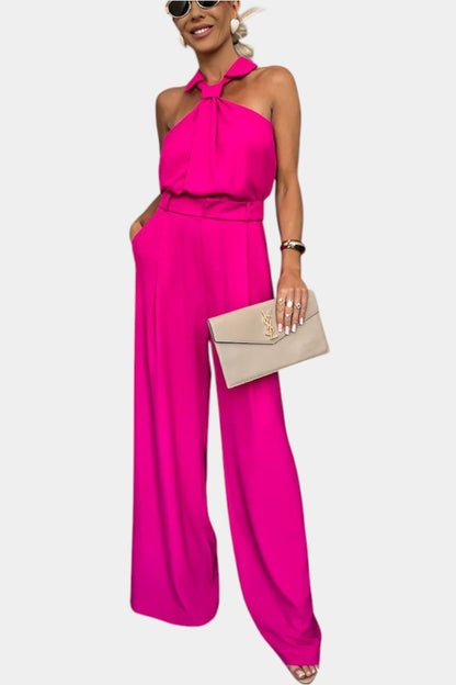 Sibyl Elegant Halter Two-Piece Set