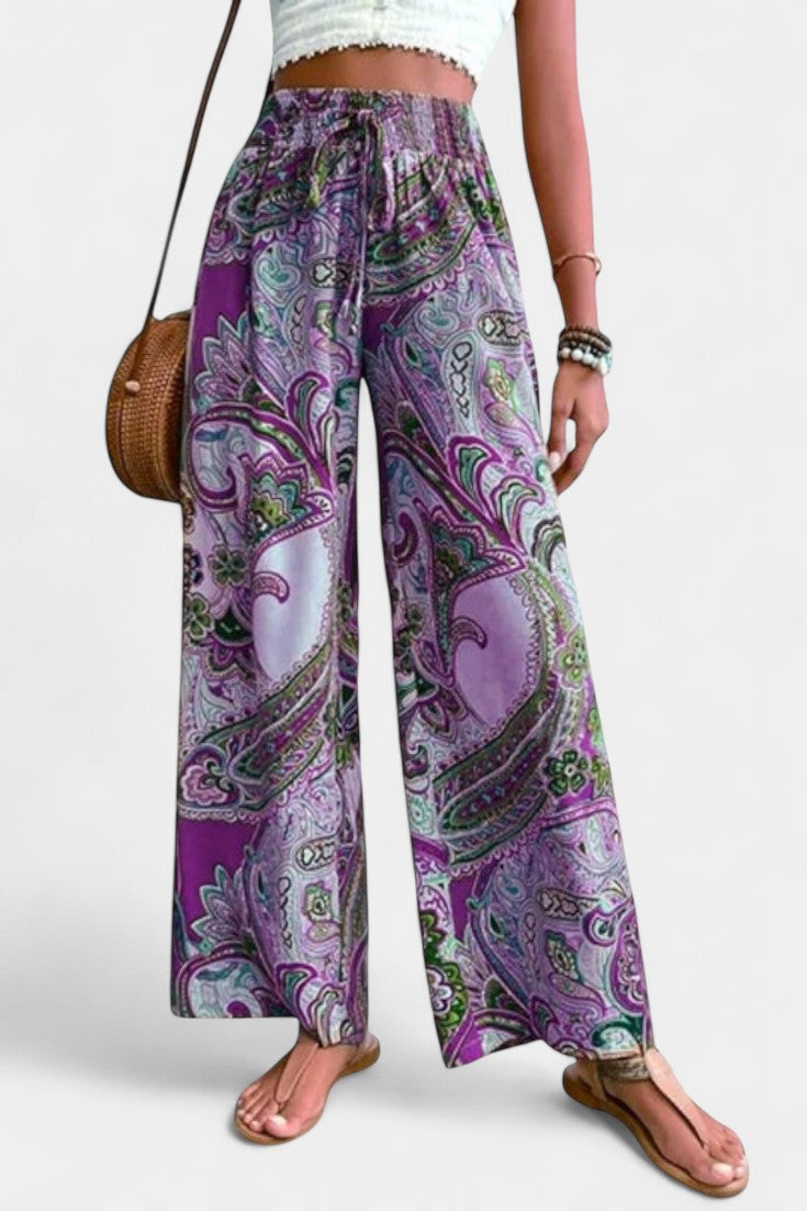 Vitoria Wide-Leg Summer Trousers