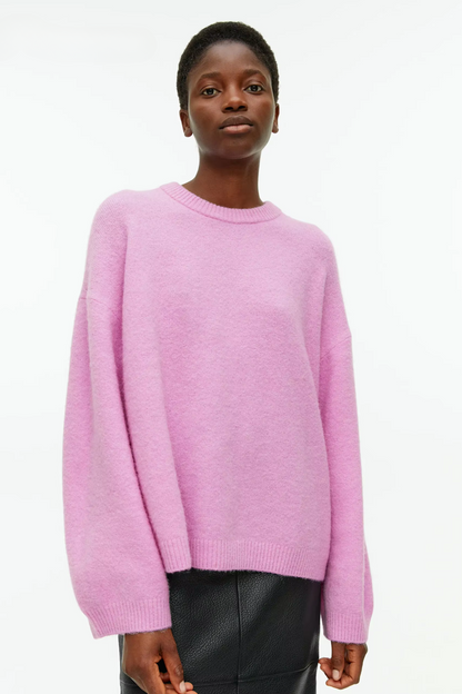 Matilda Relaxed Fit Sweater in Soft Knit Blend