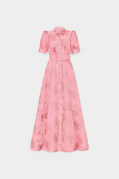 Celestine Puff Sleeve Maxi Dress