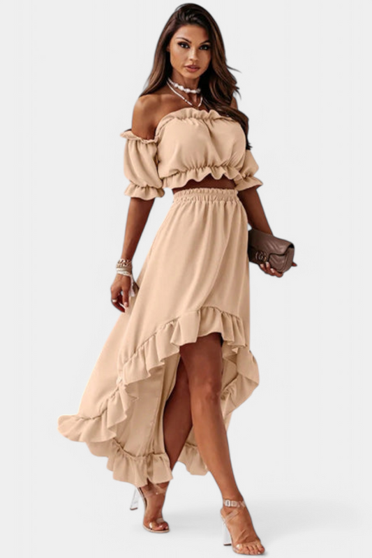Katja Off-Shoulder Two-Piece Set