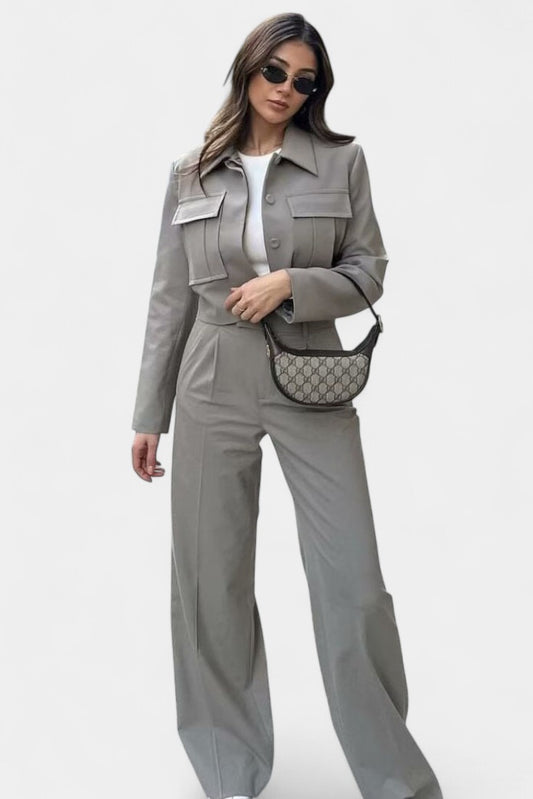 Inga Soft-Tailored Two-Piece Lounge Set