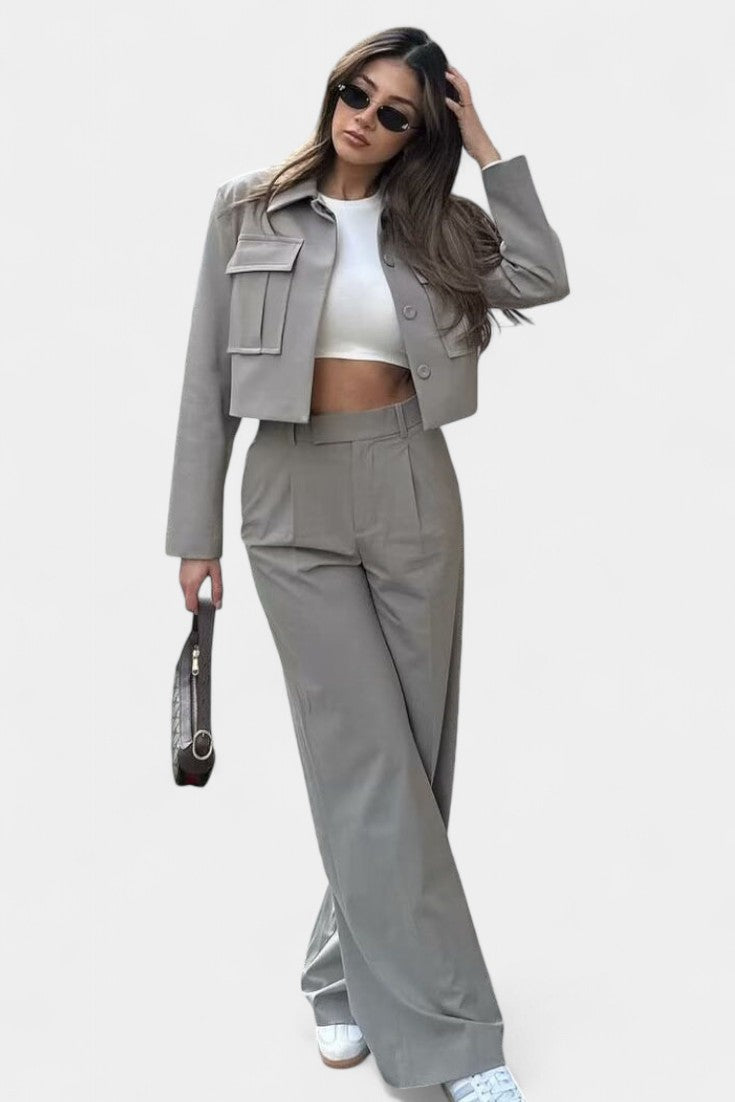 Inga Soft-Tailored Two-Piece Lounge Set