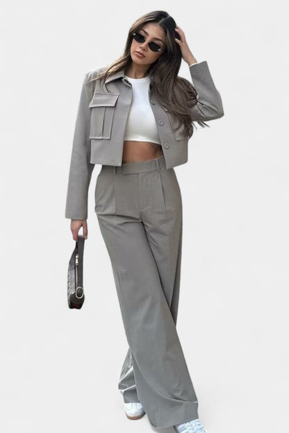 Inga Soft-Tailored Two-Piece Lounge Set
