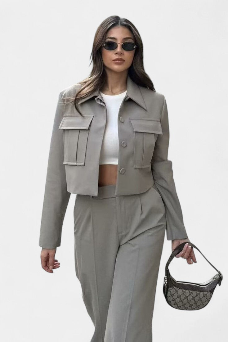 Inga Soft-Tailored Two-Piece Lounge Set