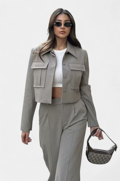Inga Soft-Tailored Two-Piece Lounge Set