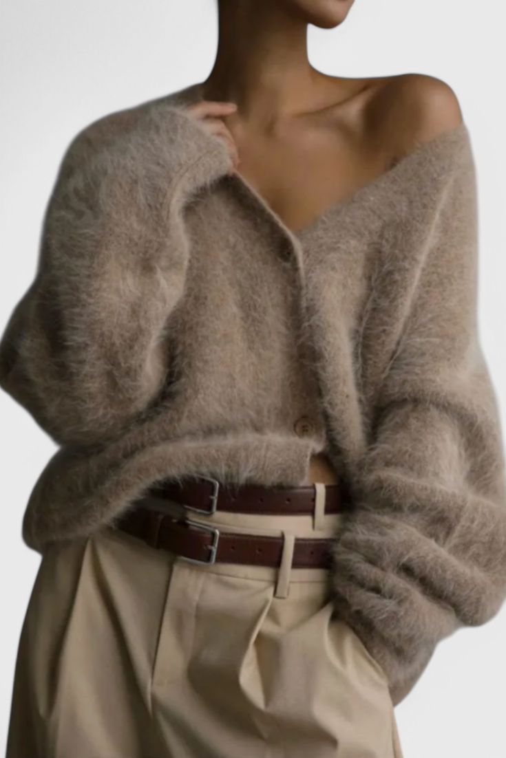 Daisy Soft Touch Cashmere-Blend Cardigan