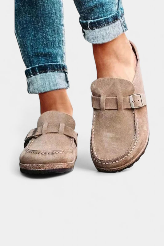 Floristra Classic Suede Clogs