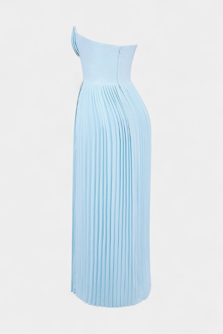 Seraphina Strapless Pleated Bustier Dress