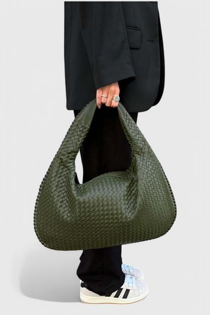 Tilly Woven Satchel Shoulder Bag