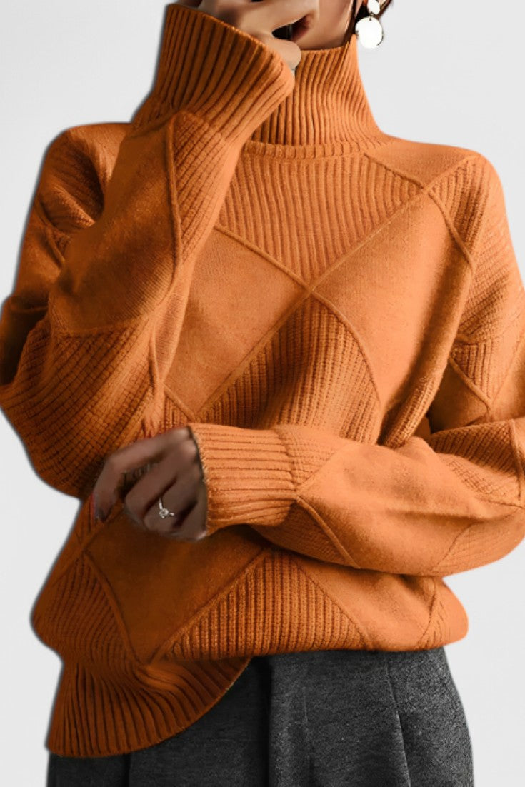 Jasmine Cosy Cashmere Turtleneck Jumper