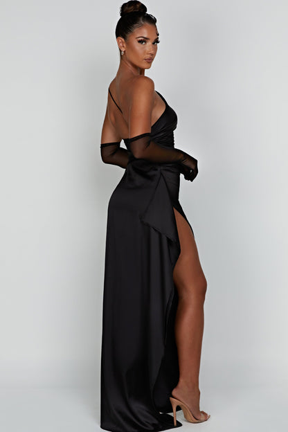 Emberly One-Shoulder Maxi Dress