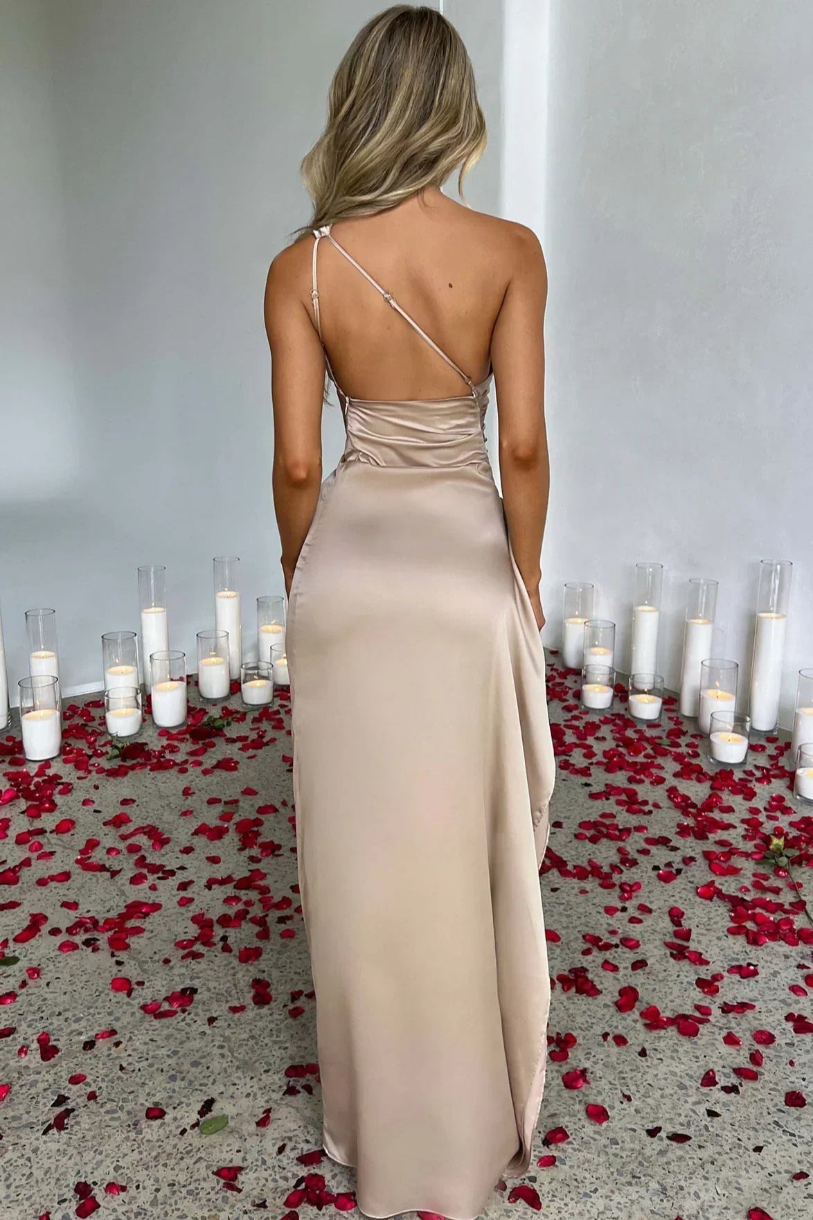 Emberly One-Shoulder Maxi Dress