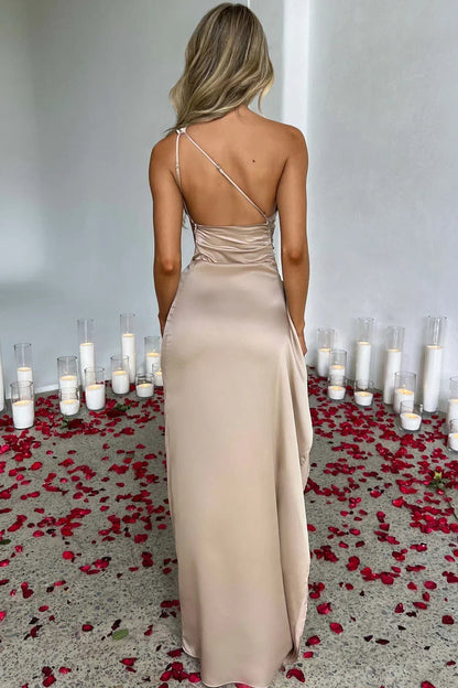 Emberly One-Shoulder Maxi Dress
