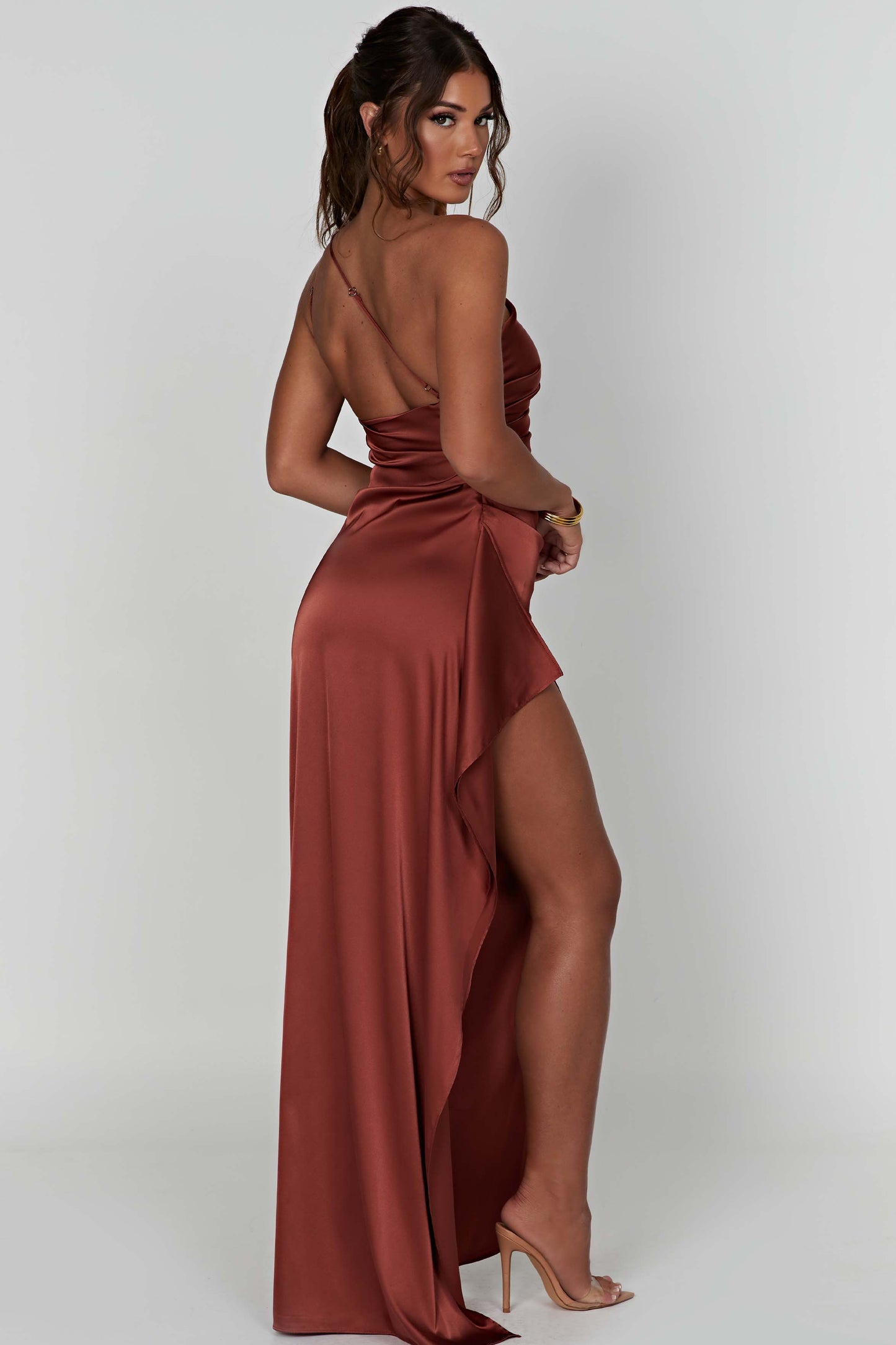 Emberly One-Shoulder Maxi Dress