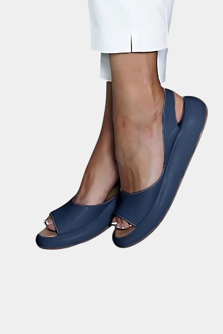 Lilibet Slip-On Comfort Slingback Sandals