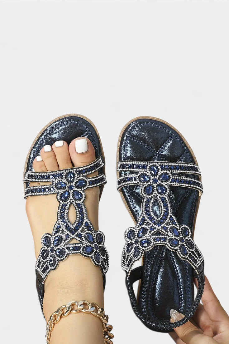 Alaya Embellished Gladiator Sandals