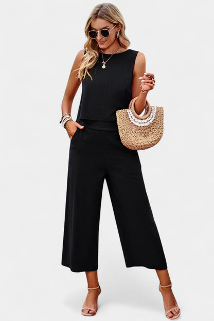 Lavinia Flowy Boho Top & Shorts Set