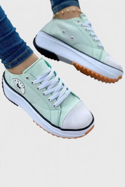 Taya Chunky Canvas Sneakers