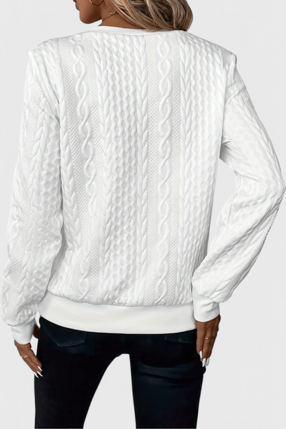 Zoey Soft Zip-Up Knit Jumper