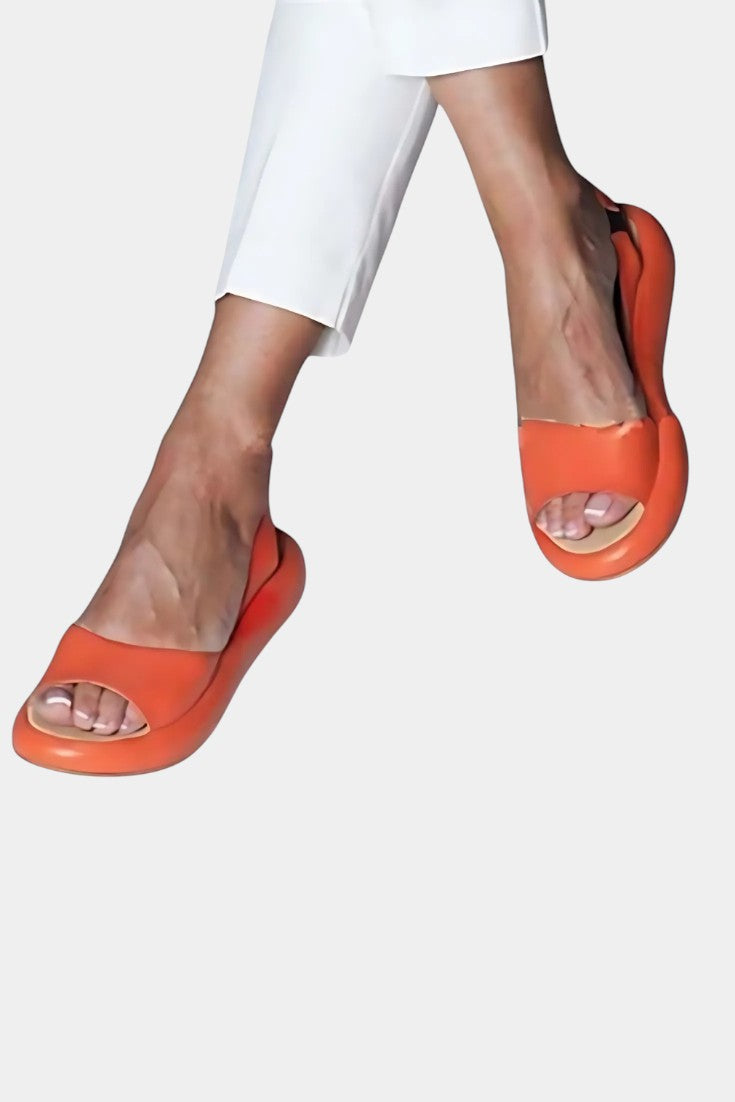 Lilibet Slip-On Comfort Slingback Sandals