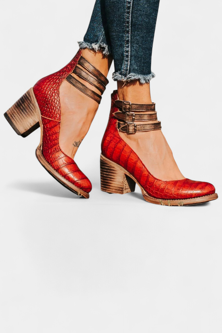 Penka Modern Block Heels