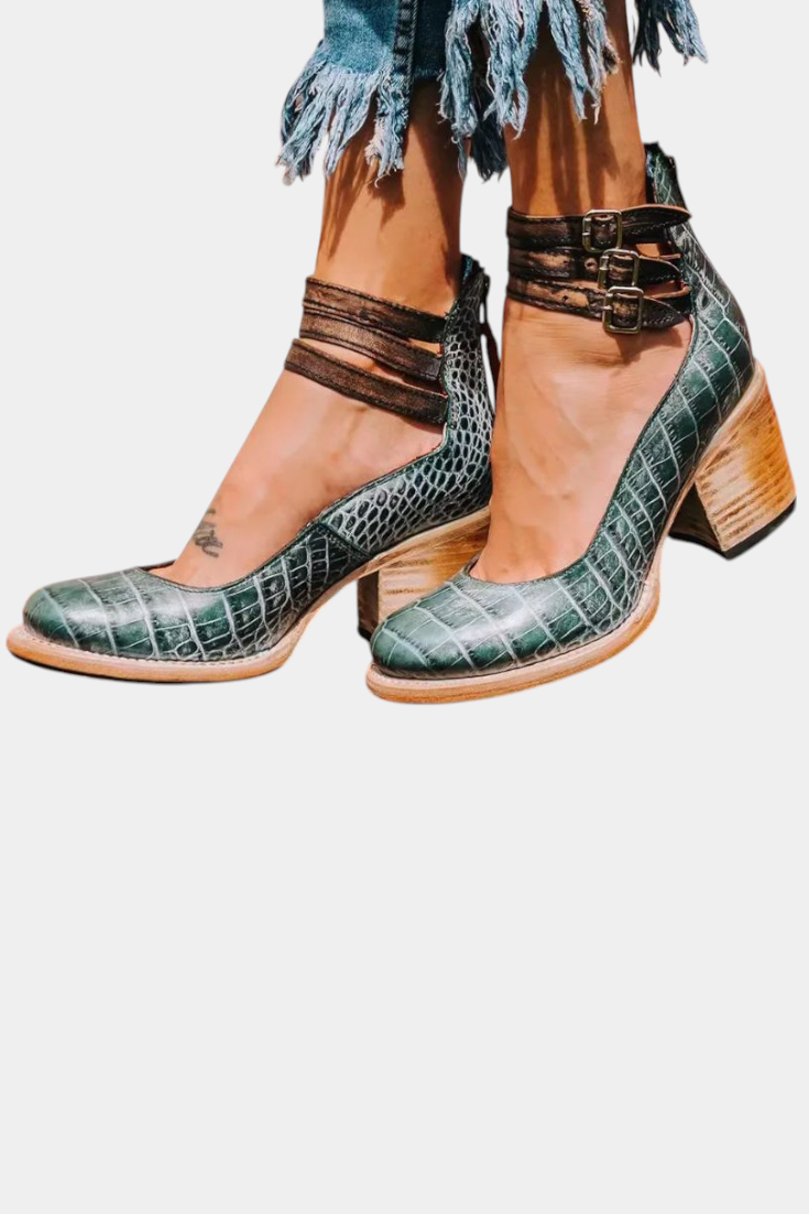 Penka Modern Block Heels