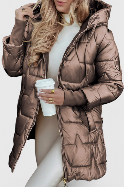 Marcella Cozy Insulated Coat with Hood