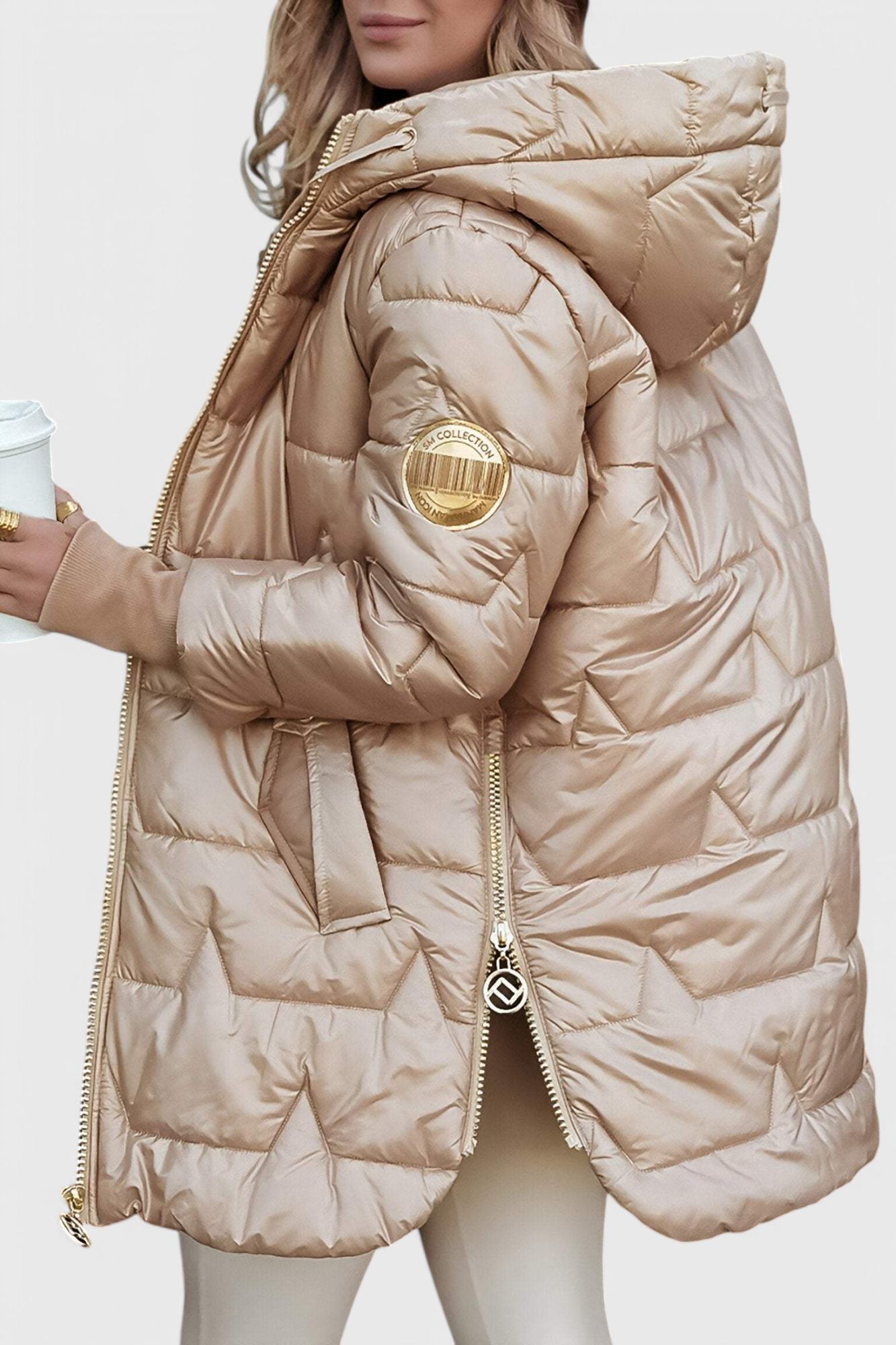 Marcella Cozy Insulated Coat with Hood