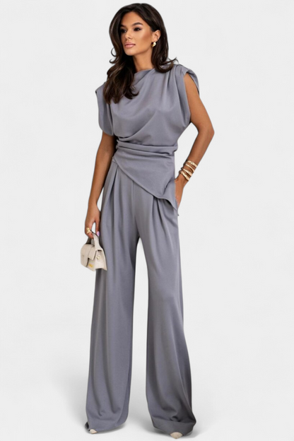 Sofia Draped Shoulder Set