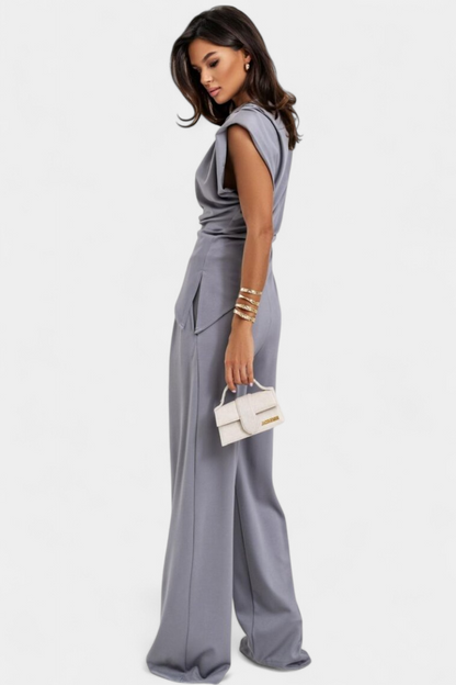 Sofia Draped Shoulder Set