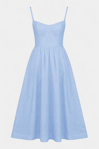 Marvelle Sleeveless Flowy Midi Dress
