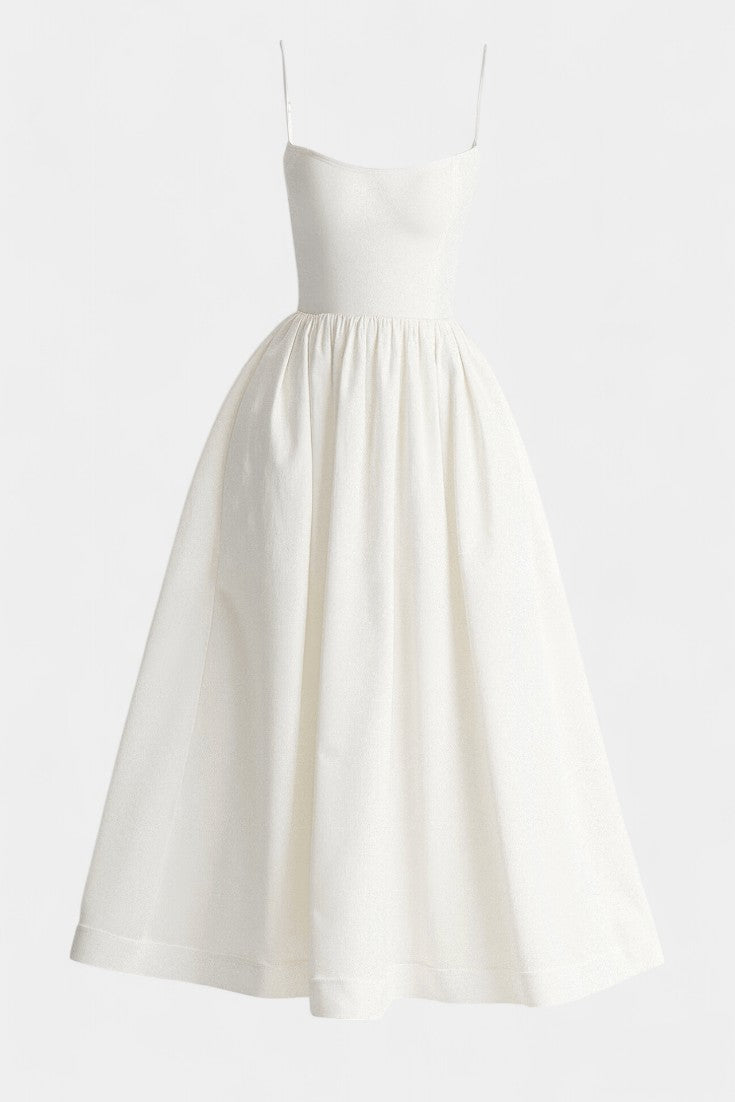Marvelle Sleeveless Flowy Midi Dress
