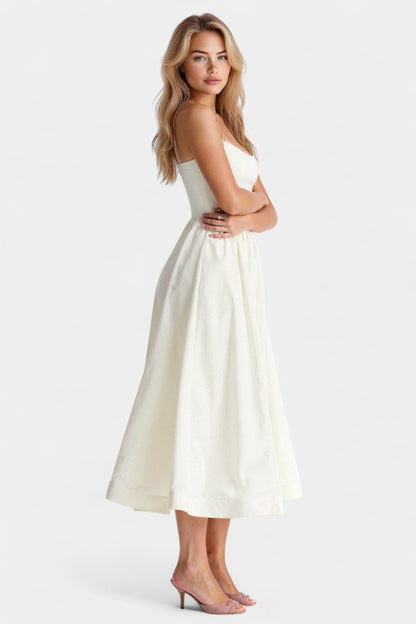 Marvelle Sleeveless Flowy Midi Dress