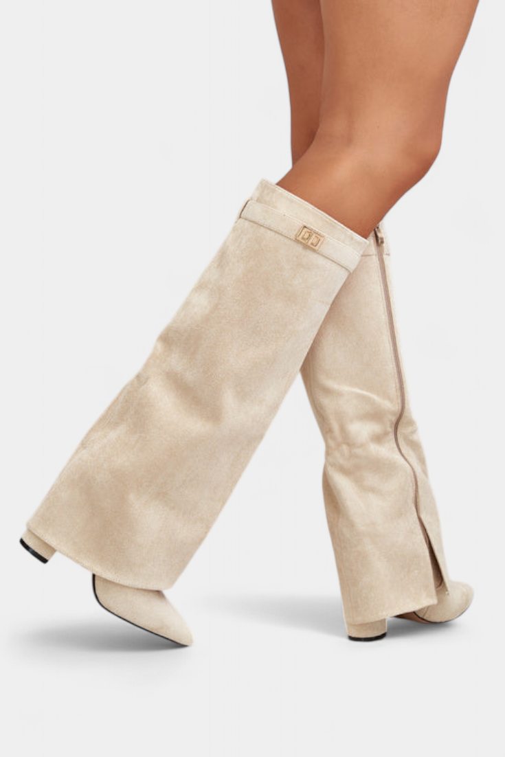 Raya Elegant Knee-High Boots