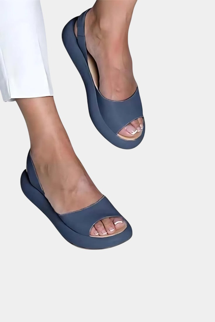 Lilibet Slip-On Comfort Slingback Sandals